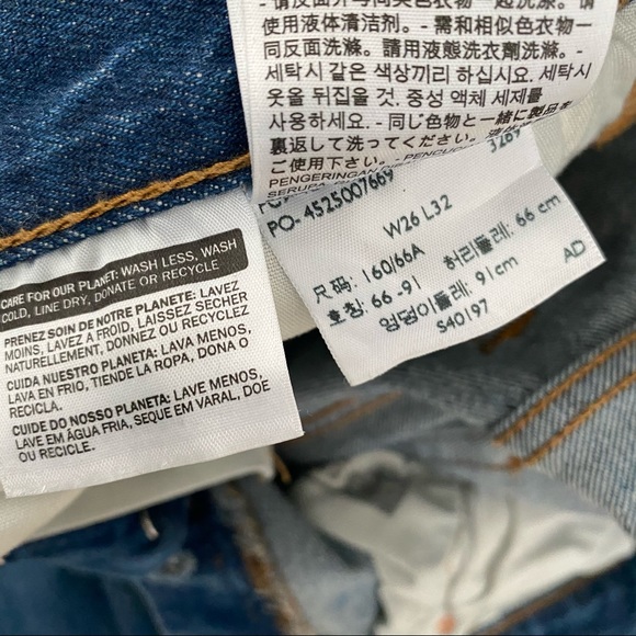 Levi’s 501 Distressed Jeans - Picture 4 of 5